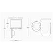 Lavarropas Samsung WW70A4000EE Inverter 7kg