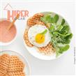 Waflera Antiadherente Wafles En 3´ Recetario Ultracomb WM2900