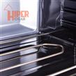Horno Grill Eléctrico de 45L Esmaltado 1400W Rojo Atma HGAR4523PI