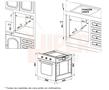 Combo Horno Eléctrico Empotrar Florencia + Anafe 4H Domec