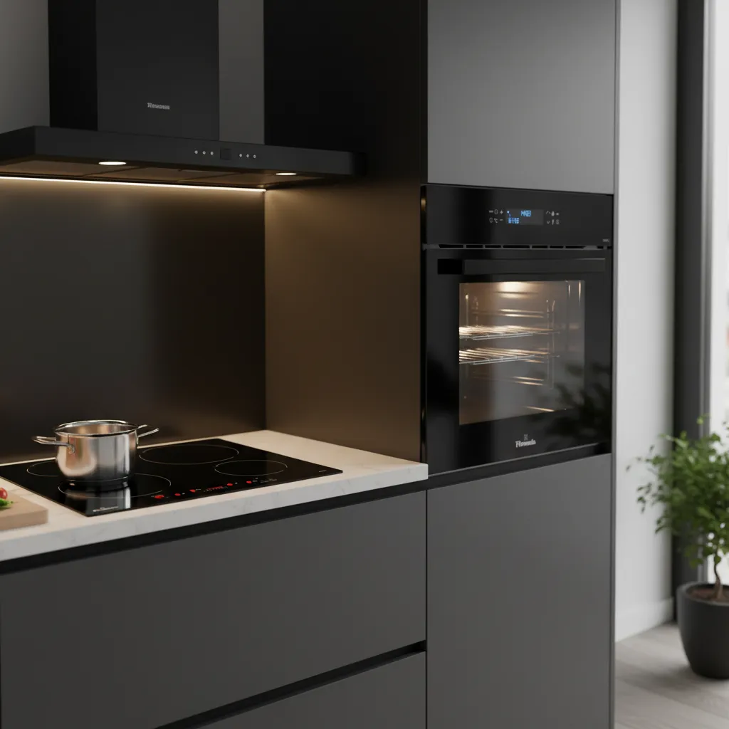 Horno Electrico Florencia 7887E + Anafe Induccion Florencia 6889F