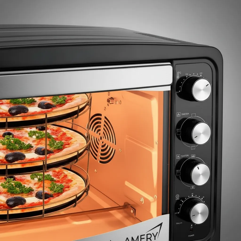 Horno Eléctrico Pizzero Espiedo Convección Amery AM-OP0070