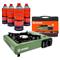 Anafe para Camping a Gas Brogas 465 + Maletin + 4 Cartuchos